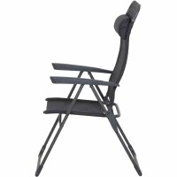 Alu-Campingsessel Comfort Alugestell, Textilgewebe