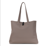 Norländer Schultertasche Dull taupe 43cm