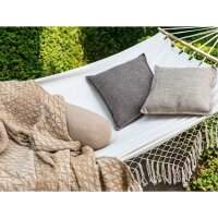 Tiseco Kissen Astoria taupe dunkel 45 x 45cm, 2er Set