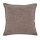 Tiseco Kissen Astoria taupe dunkel 45 x 45cm, 2er Set