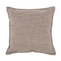Tiseco Kissen Astoria taupe 45 x 45cm, 2er-Set