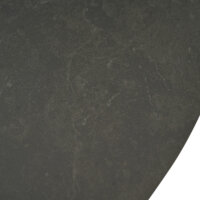 TAVO Tisch Ø80cm matt anthrazit/stone grey