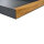PURA Tablett 30x40cm matt anthrazit aus Aluminium