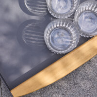 PURA Tablett 35x50cm matt anthrazit aus Aluminium