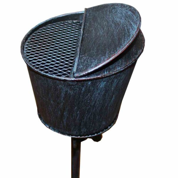 Aschenbecher Gartenstecker Smoke