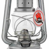 Sturmlaterne Feuerhand verzinkt 25,5 x 15,5 cm