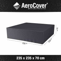 Loungesethülle 235x235x70 atmungsaktiv