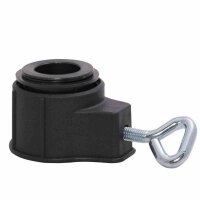 Abschlußring eisengrau mit 3-fach Adapter, zu...