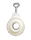Abschlußring mit 5-fach Adapter, weiß 600, zu Schirmständer: 61055 / 60053 / 70055