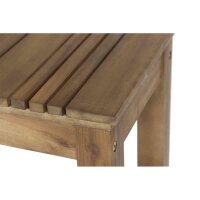 Falun Hocker Gestell und Fläche Akazienholz natur