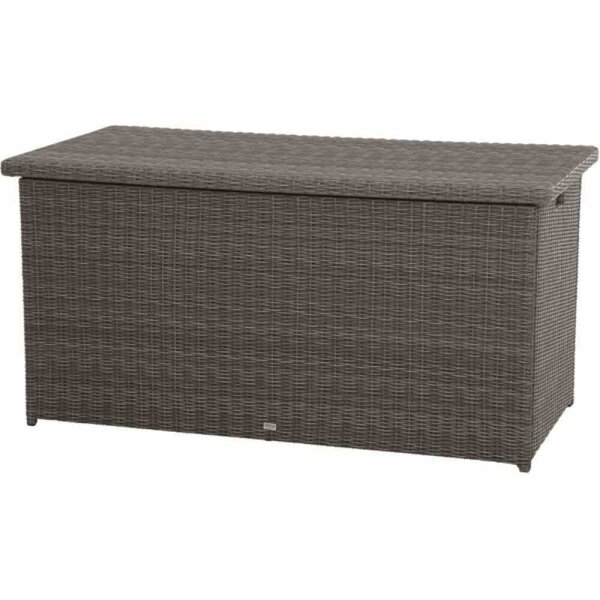 Corido Kissenbox charcoal grey, Alu/Geflecht mit Innentasche