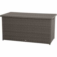 Corido Kissenbox charcoal grey, Alu/Geflecht mit Innentasche