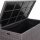 Corido Kissenbox charcoal grey, Alu/Geflecht mit Innentasche