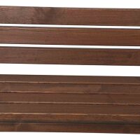 Tessin Bank 150 cm, braun Kiefernholz