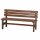 Tessin Bank 150 cm, braun Kiefernholz