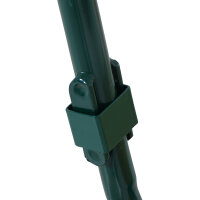 Festzeltgarnitur 110cm mit Rückenlehne 3-teilig, Tisch 50cm Breite