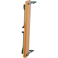 Festzeltgarnitur 110cm mit Rückenlehne 3-teilig, Tisch 50cm Breite
