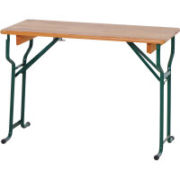 Festzeltgarnitur 110cm mit Rückenlehne 3-teilig,...