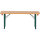 Festzeltgarnitur 110cm ohne Rückenlehne 3-teilig, Tisch 50cm Breite