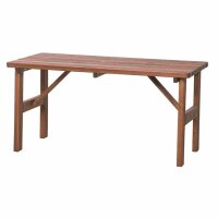 Tessin Tisch eckig 150cm x 72cm, braun Kiefernholz