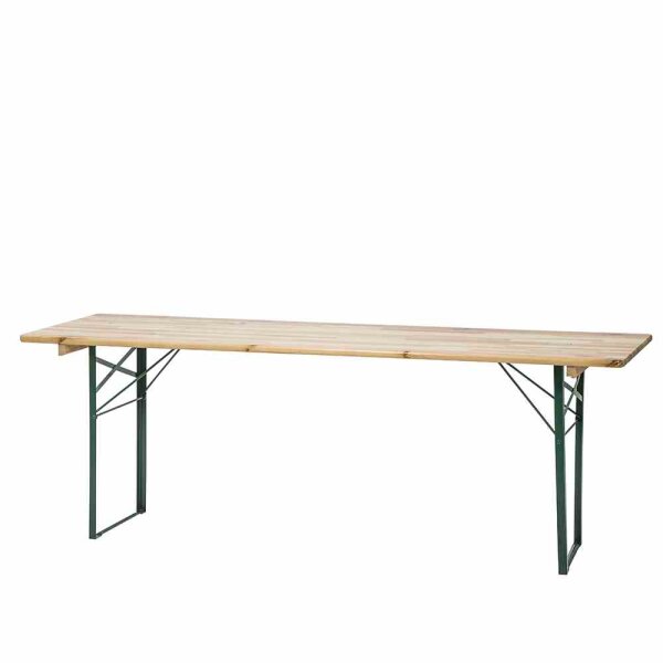 Tisch zu Festzeltgarnitur 220cm x 50cm x 79cm