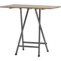 Stehtisch 120cm x 80cm Kiefernholz eckig klappbar...