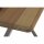 Stehtisch 120cm x 80cm Kiefernholz eckig klappbar Stahlgestell Party Stehtisch