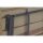 Stehtisch 140cm x 70cm Kiefernholz Gestell Stahl pulverbeschichtet