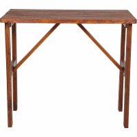 Tessin Bartisch 125cm x 79cm x 108cm Kiefernholz braun