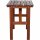 Tessin Bartisch 125cm x 79cm x 108cm Kiefernholz braun