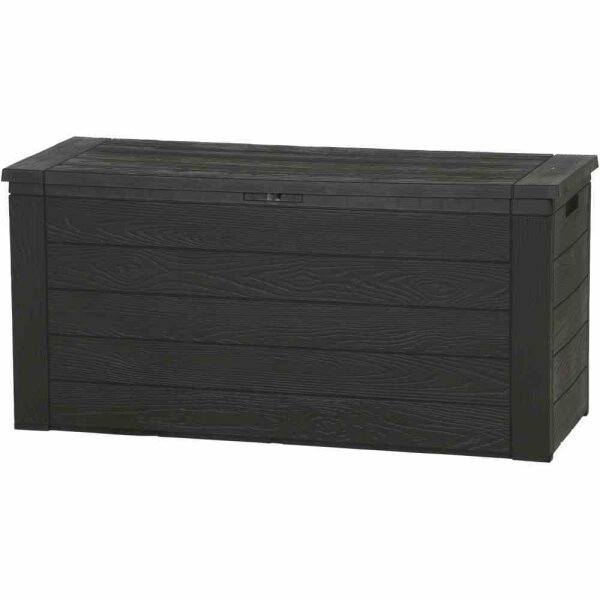 Kissenbox Woody 120 cm, anthrazit, 46x120x58 cm
