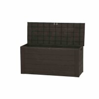 Kissenbox Woody 120 cm, anthrazit, 46x120x58 cm