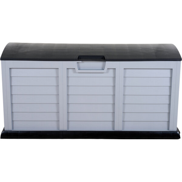 Kissenbox Jumbo XXL silber/schwarz, Kunststoff