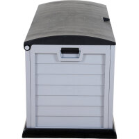 Kissenbox Jumbo XXL silber/schwarz, Kunststoff