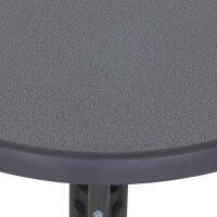 Bistrotisch Ø60cm, anthrazit 3-Bein-Gestell, Platte Punti