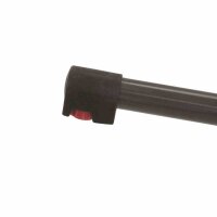 Stehtisch Ø70cm x 110cm, grau, klappbar Stahlrohrgestell