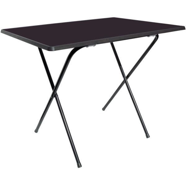 Scherentisch 60cm x 80cm, anthrazit mit Scherengestell