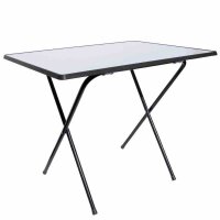 Scherentisch 60cm x 80cm, anthrazit mit Scherengestell