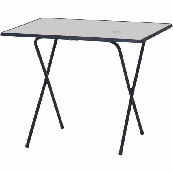 Scherentisch 60cm x 80cm, blau mit Scherengestell