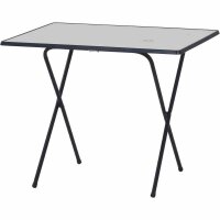 Scherentisch 60cm x 80cm, blau mit Scherengestell