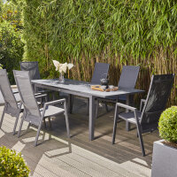 Savona Dining Move Sessel anthrazit matt