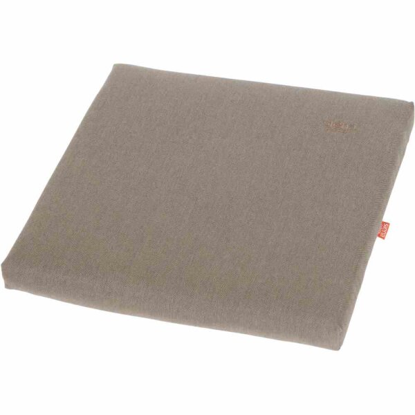 ANKA Sitzkissen / Hockerauflage Dessin Taupe, 100% Acryl