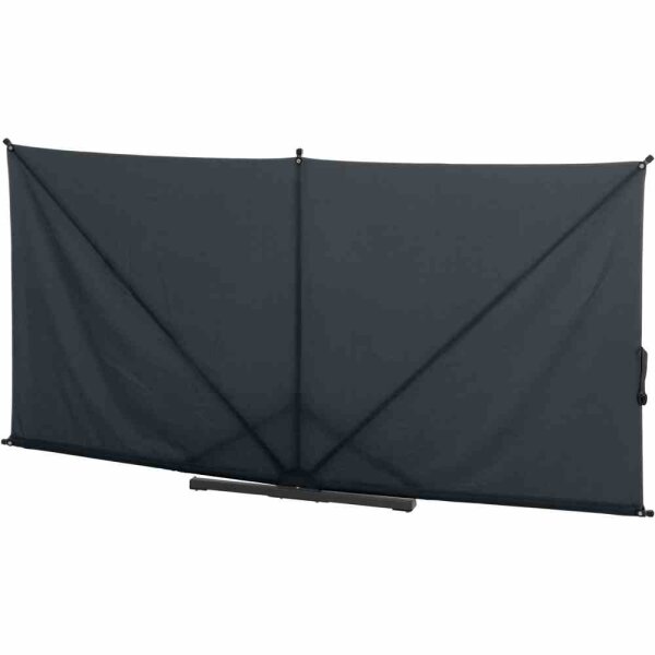Ben Sichtschutz 150cm x 280cm, anthrazit Gestell aus Stahl, anthrazit, Bezug aus Polyester, 250g/m² in anthrazit