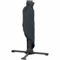 Ben Sichtschutz 150cm x 280cm, anthrazit Gestell aus Stahl, anthrazit, Bezug aus Polyester, 250g/m² in anthrazit