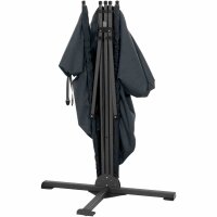 Ben Sichtschutz 150cm x 280cm, anthrazit Gestell aus Stahl, anthrazit, Bezug aus Polyester, 250g/m² in anthrazit