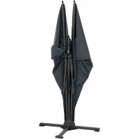 Ben Sichtschutz 150cm x 280cm, anthrazit Gestell aus Stahl, anthrazit, Bezug aus Polyester, 250g/m² in anthrazit