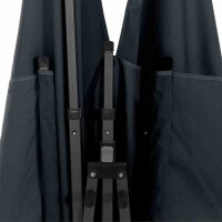 Ben Sichtschutz 150cm x 280cm, anthrazit Gestell aus Stahl, anthrazit, Bezug aus Polyester, 250g/m² in anthrazit