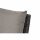 Corido Modul Mitte Gestell Alu matt-anthrazit, Gardino®-Geflecht charcoal grey, mit Sitz- u. Rückenkissen taupe meliert