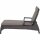 Corido Liege matt anthrazit / charcoal grey Gestell Aluminium, Fläche Gardino®-Geflecht, inkl. Auflage taupe-meliert