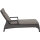 Corido Liege matt anthrazit / charcoal grey Gestell Aluminium, Fläche Gardino®-Geflecht, inkl. Auflage taupe-meliert